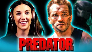 PREDATOR 1987 Movie Reaction w Coby FIRST TIME WATCHING [upl. by Nylanej]