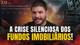 FIIs desabam 70 ainda VALE A PENA investir a crise silenciosa dos fundos imobiliários [upl. by Dempsey]