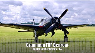 Grumman F8F Bearcat  Duxford Summer Airshow 2023 [upl. by Venable]