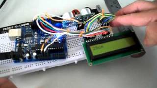 Arduino sensor ultrasonico HCSR04 [upl. by Conni]