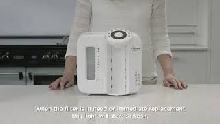 How to replace Tommee Tippee Perfect Prep Machine Filter [upl. by Ylremik149]