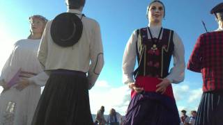 Gigantes Bailando en la Zurriola Donostia 2011 [upl. by Namolos]