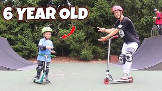 INSANE 6 YEAR OLD SCOOTER KID [upl. by Aia]