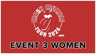 Crash Crucible Day 2 PreShow  Women Event 3 Final Heats [upl. by Kurtzig]