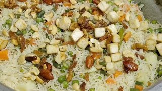 Navratan Pulao Recipe How To Make Restaurant Style Navratan Pulao [upl. by Hairakcaz]