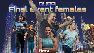 Final event females Dubai Fitness Championship 2023 [upl. by Htebazileyram]