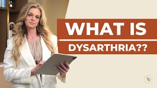 What is Dysarthria and How to Manage It Ways to Assess Dysarthria [upl. by Lihas]