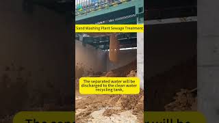 How to treat the wastewater generated by sand washing plants flocculant coagulant watertreatment [upl. by Notserk675]