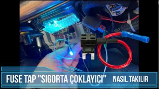 FUSE TAP quot Sigorta Çoklayıcı quot NASIL TAKILIR  How to tap into a car fuse box [upl. by Treborsemaj]