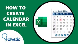 How to Create Calendar in Excel 2024 [upl. by Lon]