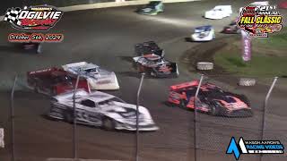 Ogilvie Raceway WISSOTA Late Model AMain 21st Annual Fall Classic 10524 [upl. by Park]