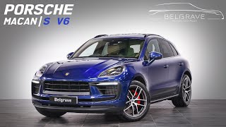 2022 Porsche Macan S  Walkaround Video  FOR SALE [upl. by Linad822]