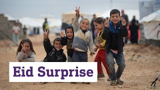 Syrian children Eid surprise [upl. by Eityak843]