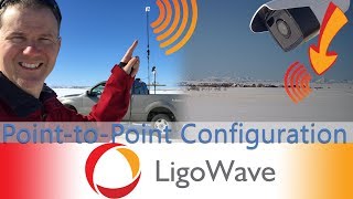 How to Create a PointtoPoint Network for Security Cameras LigoDLB 520ac [upl. by Nnylyoj]