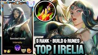 WILD RIFT IRELIA  TOP 1 IRELIA GAMEPLAY  CHALLENGER RANKED [upl. by Mosenthal]