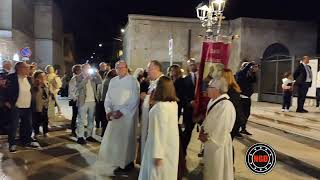 Marcia Mosè Banda di Lizzano 121024 Carosino Uscita Processione di San Biagio [upl. by Namie]