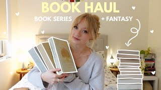 book haul amp new kindle fantasy special editions completing book series [upl. by Goldina597]