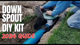 2024 Underground Buried Downspout Kit Now Available [upl. by Yddub]