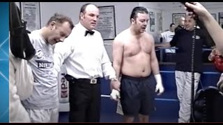 RICKY GERVAIS amp BOB MORTIMER GO TO WAR IN A BOXING RING CELEBRITY BOXING [upl. by Ailaro610]