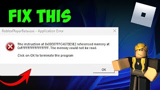 How to Fix robloxplayerbetaexe Application Error [upl. by Eiralav]