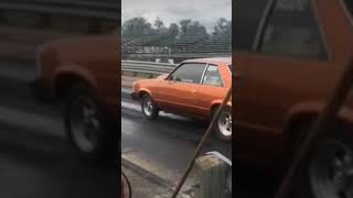 1980 malibu 48 78mm turbo ls th400 wheeliecool povertyrowracing [upl. by Zitvaa]