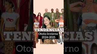 TENDENCIAS🍂OTOÑO INVIERNO 20242025 tendenciasdemoda moda otoñoinvierno trendalert [upl. by Jordanson]