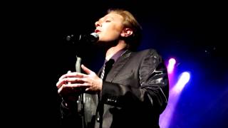 Clay Aiken sings All Is Well in Milwaukee during his Joyful News Tour 2012 [upl. by Joselow]