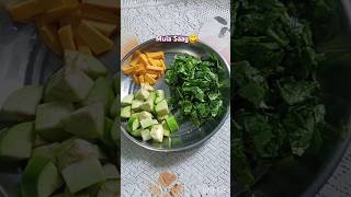 Mula Saag Recipe 😋😋odiarecipehealthyfoodtestyshortsyoutubeshortsshortvideo [upl. by Bennink]