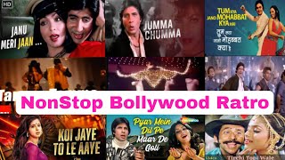 NONSTOP BOLLYWOOD RETRO DANCE PARTY DJ MIX 2024  Part 3  DJ AMIT MUMBAI [upl. by Anoerb]