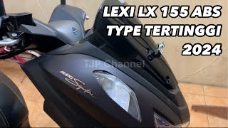 YAMAHA LEXI LX 155 ABS 2024 INDONESIA MEMANG MANTAP [upl. by Twila]