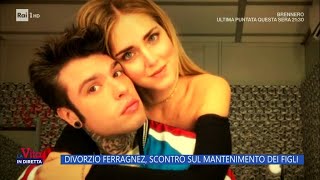 Ex Ferragnez divorzio è scontro per i figli  La Vita in diretta 07102024 [upl. by Cirded265]