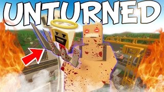 Unturned Funny Moments With Friends  ADAMS BREAKDOWN [upl. by Edijabab]