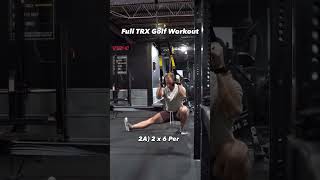 Full TRX Golf Workout GolfFitness [upl. by Eisso]