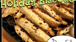 Holiday Biscotti Recipe Food Challenge DAY 53 [upl. by Culliton410]