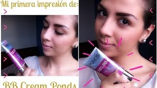 Mi Primera Impresión BB Cream de PONDS  Alejandra Galindo [upl. by Ecylahs]