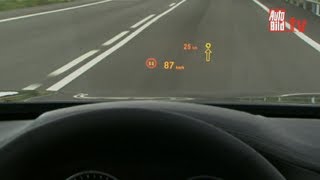 Assistenzsysteme  BMW HeadUpDisplay [upl. by Selry]