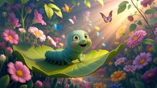 The Curious CaterpilerKids SongLaughLoom lab Nursery Rhymes amp Kids Song [upl. by Ylro540]