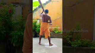 🔥silambam kuthuvarisai trending exercise [upl. by Urien423]