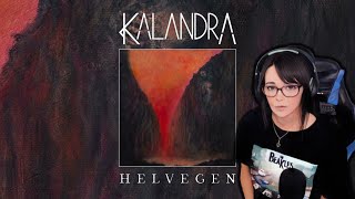 Kalandra  Helvegen Cover  REACTION  First Time Hearing [upl. by Coffey]