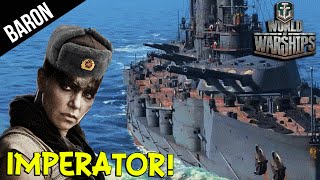 Imperator Furiosa NEW Russian Battleship  World of Warships [upl. by Eugenius]