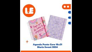 📒 Agenda Punto Cero 16x21 Diaria 2024 📒 [upl. by Otokam]