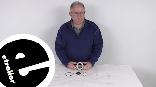 etrailer  Detailed Breakdown of the 50MM NevRLube Bearing for 8000lb Dexters [upl. by Lyrradal]