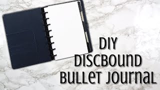 DIY Discbound Bullet Journal [upl. by Ellennaj326]