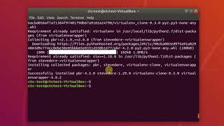 How to Create Python Virtual Environments on Ubuntu 1804 using virtualenv [upl. by Seaden953]