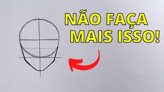 O SEGREDO PARA DESENHAR ANIME  Aprenda como fazer [upl. by Tezile]