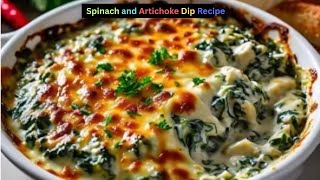 Easy Spinach and Artichoke Dip Recipe [upl. by Iormina]