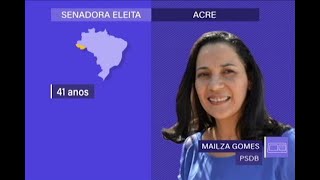 Conheça os novos senadores das bancadas do Acre Alagoas Amapá e Amazonas [upl. by Selin]