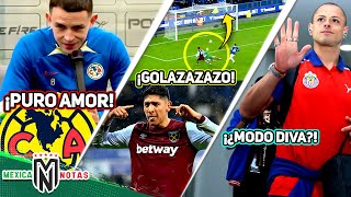 La LOCURA QUE HIZO Fidalgo x AMOR AL AME😍 GOLAZAZAZO DE EDSON EN PREMIER🔥¿CHICHARITO ANDA DE DIVA [upl. by Constanta]