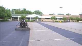 Asphalt Rejuvenation Asphalt Rejuvenator  Seal Coating Large Parking Lots [upl. by Nassir]