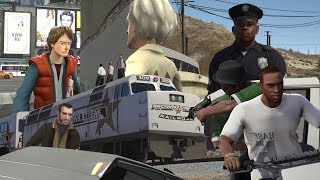 Time Cop II Genesis  Short GTA V Movie [upl. by Odnomar]